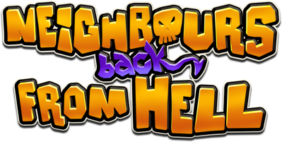 Neighbours back From Hell - Clear Logo (null) - 4928x2483
