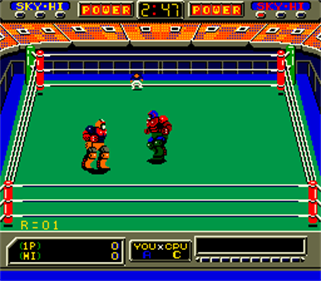 Robo Wres 2001 - Screenshot - Gameplay (null) - 256x224