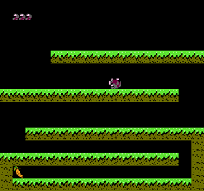 Rolling Hare - Screenshot - Gameplay (World) - 256x240