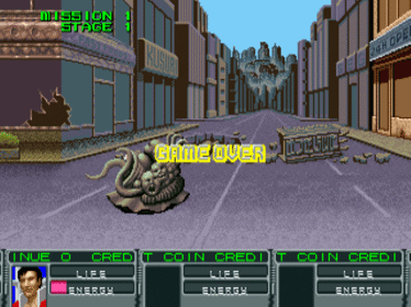 Alien Storm - Screenshot - Game Over (null) - 640x480