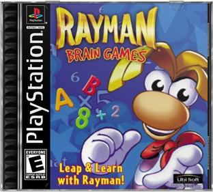 Rayman Brain Games - Box - Front - Reconstructed (North America) - 687x617