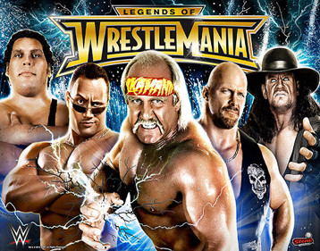WWE Legends of Wrestlemania (Stern) - Arcade - Marquee (null) - 550x431