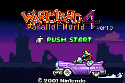 Wario Land 4: Parallel World - Screenshot - Game Title (null) - 1620x1080