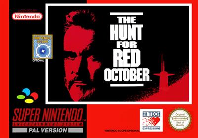 The Hunt for Red October - Box - Front (United Kingdom) - 2103x1476