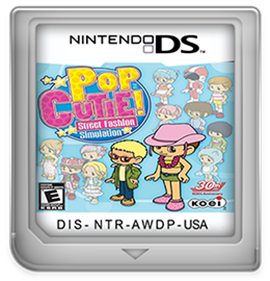 Pop Cutie! Street Fashion Simulation - Fanart - Cart - Front (North America) - 260x270