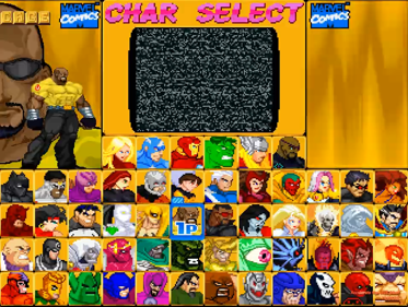 Marvel Super Heroes 2 - Screenshot - Game Select (World) - 956x720