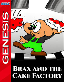 Brax and the Cake Factory - Fanart - Box - Front (null) - 798x1016