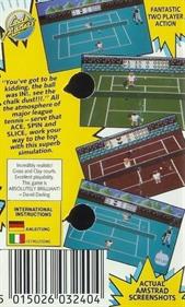 Pro Tennis Simulator - Box - Back (Europe) - 359x596