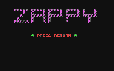 Zappy - Screenshot - Game Title (World) - 320x200