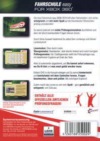 Fahrschule easy 2009/2010: Sicher durch  die theoretische Prüfung - Box - Back (Germany) - 600x851