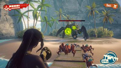 Anime Girls: Sun of a Beach - Screenshot - Gameplay (North America) - 600x337