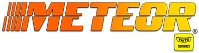 Meteor (Taito do Brasil) - Clear Logo (null) - 1458x390