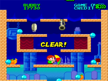 Parasol Stars: The Story of Bubble Bobble III - Screenshot - Gameplay (North America) - 640x480