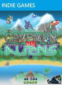 Cavemen vs. Aliens - Box - Front (World) - 219x300