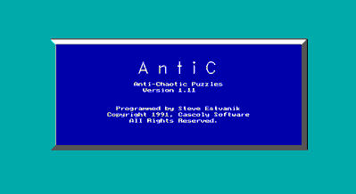 AntiC - Screenshot - Game Title (null) - 640x350