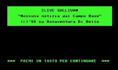 Clive Sullivan: Nessuna Notizia dal Campo Base - Screenshot - Game Title (null) - 675x400
