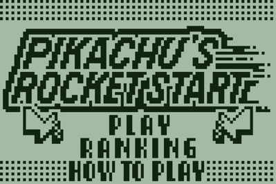 Pokemon Party Mini: Pikachu's Rocket Start - Screenshot - Game Title (World) - 2024x1349