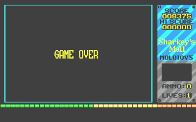 Sharkey's Moll - Screenshot - Game Over (Europe) - 320x200
