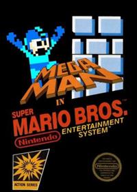 Megaman in SMB1 - Fanart - Box - Front (null) - 300x421