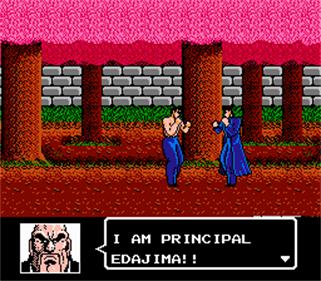 Sakigake!! Otoko Juku: Shippuu Ichi Gou Sei - Screenshot - Gameplay (World) - 256x224