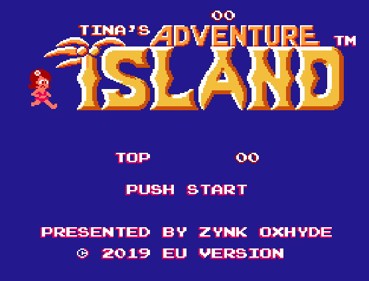 Tina's Adventure Island - Screenshot - Game Title (null) - 556x423