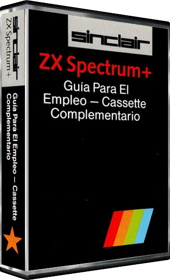 ZX Spectrum+ User Guide Companion Cassette - Box - 3D (Spain) - 334x551