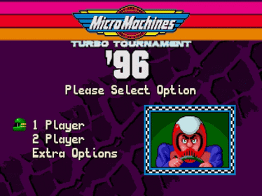 Micro Machines: Turbo Tournament 96 - Screenshot - Game Title (null) - 640x480