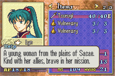 Fire Emblem: Lyn's Bizarre Adventure - Screenshot - Gameplay (null) - 240x160