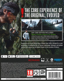 Metal Gear Solid Δ: Snake Eater - Box - Back (Europe) - 1714x2160