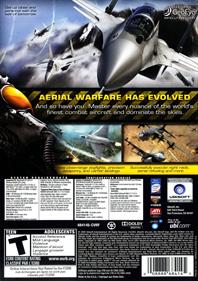 Tom Clancy's H.A.W.X. 2 - Box - Back (North America) - 1519x2154