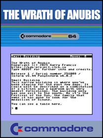 The Wrath of Anubis - Fanart - Box - Front (null) - 798x1072