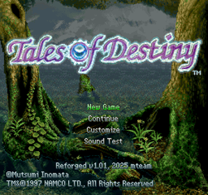 Tales of Destiny Reforged - Screenshot - Game Title (null) - 256x240