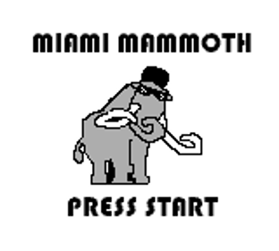 Miami Mammoth - Screenshot - Game Title (World) - 160x144