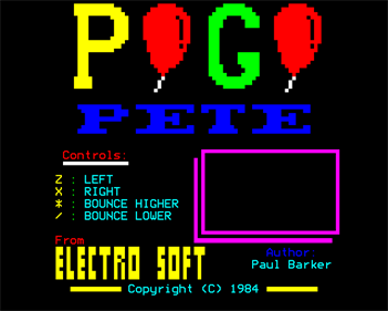 Pogo Pete - Screenshot - Game Title (null) - 640x512