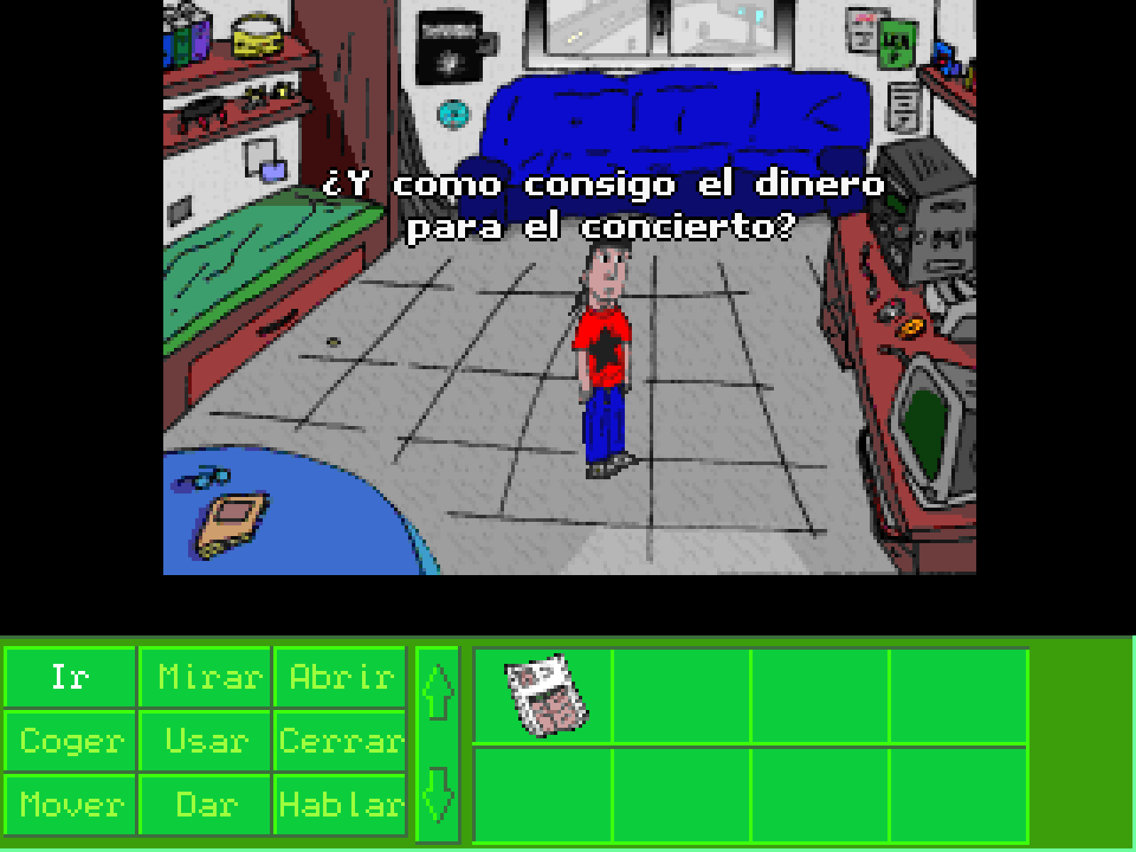 Illustration of Out of Cash: Sin Blanca