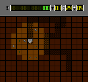 DIG - Screenshot - Gameplay (World) - 256x240