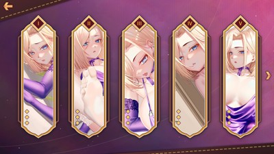 Hot and Lovely: purple lust - Screenshot - Game Select (United States) - 3840x2160