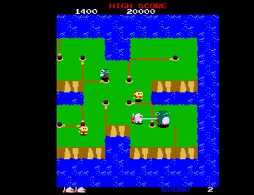 Dig Dug 2 - Screenshot - Gameplay (null) - 731x561