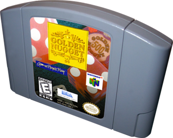 Golden Nugget 64 - Cart - 3D (North America) - 400x321