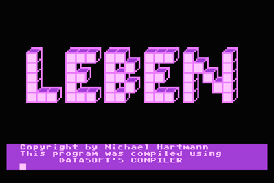 Leben - Screenshot - Game Title (North America) - 336x224