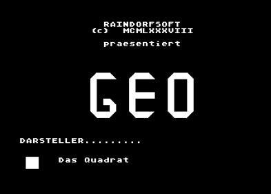 Geo - Screenshot - Game Title (Europe) - 336x240