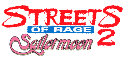 Streets of Rage 2: SailorMoon  - Clear Logo (World) - 1500x688