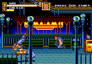 Illustration of Streets of Rage 2 Sandbox