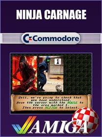 Ninja Carnage - Fanart - Box - Front (null) - 798x1072