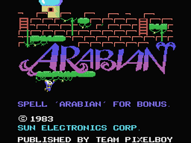 Arabian - Screenshot - Game Title (World) - 256x193