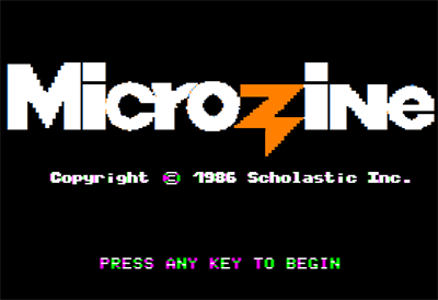 Microzine 16 - Screenshot - Game Title (null) - 560x384