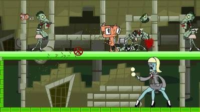LOL LOL Kitty Commando - Screenshot - Gameplay (World) - 1000x562