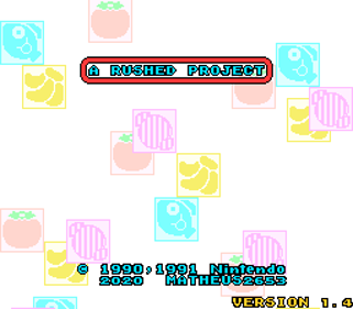 A Rushed Project - Screenshot - Game Title (null) - 256x224