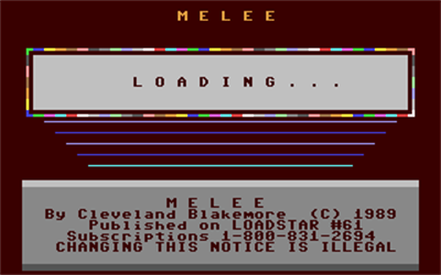 Melee - Screenshot - Game Title (North America) - 320x200