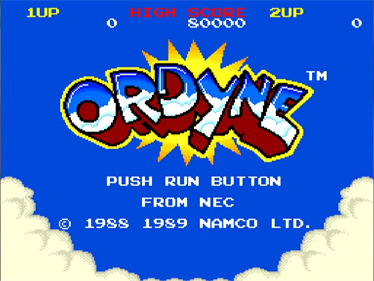 Ordyne - Screenshot - Game Title (North America) - 640x480